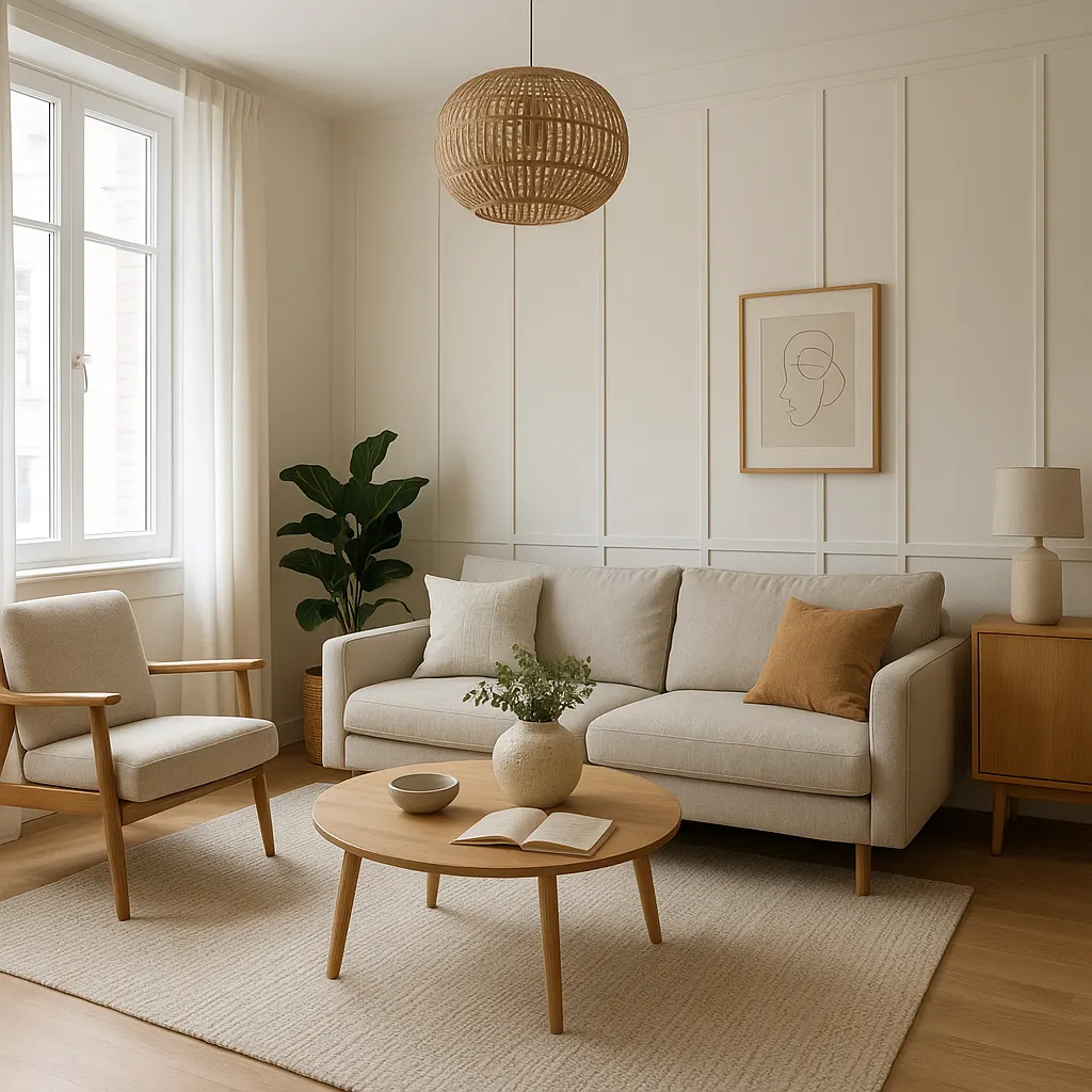 Intérieur rénové avec isolation par l’intérieur