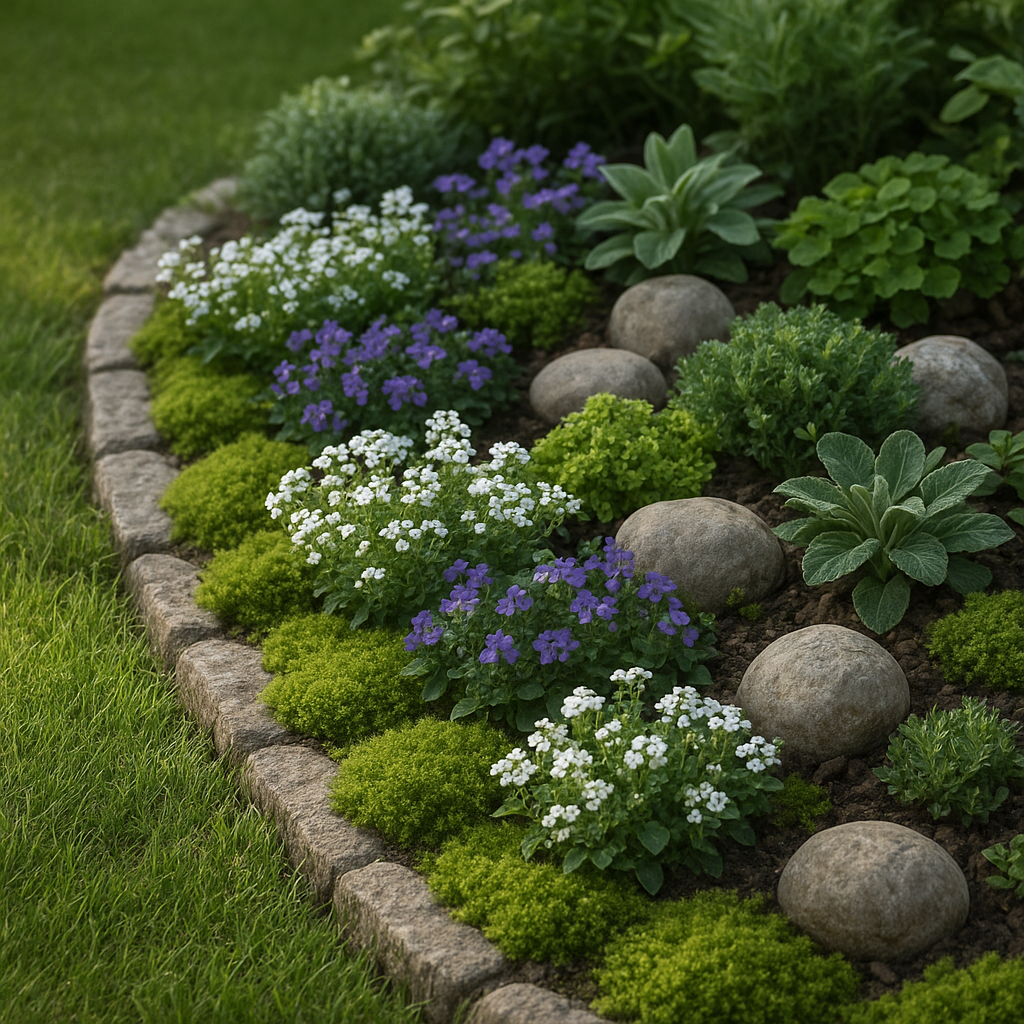 Plantes couvre-sol pour bordure ombragée