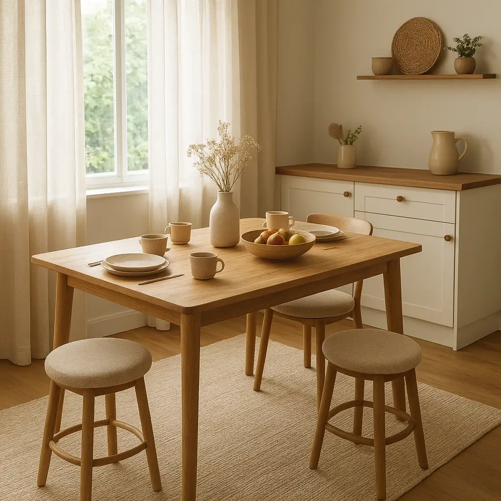 Textiles et accessoires pour transformer l’ambiance d’une cuisine