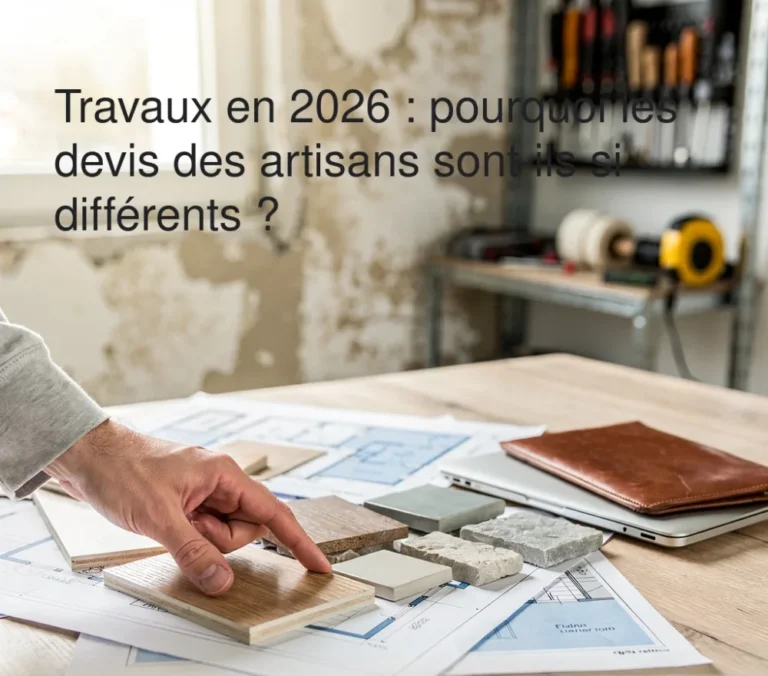 Travaux en 2026 : pourquoi les devis des artisans sont-ils si différents ?